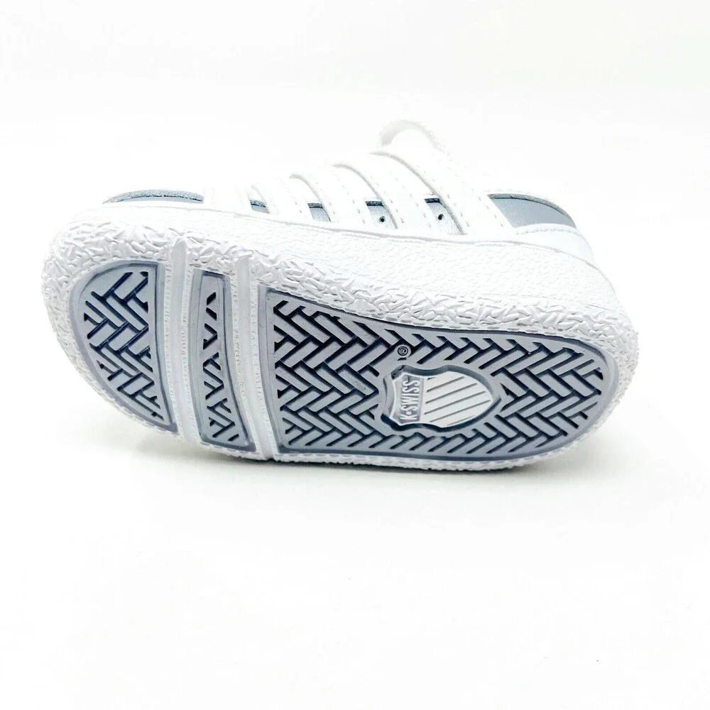 K-Swiss Ramli White Platinum Infant Size 6 Casual Sneakers 2485147